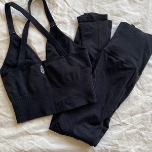 FREE PEOPLE GOOD KARMA top and bottom xs/s in both
